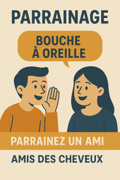Amis du Cheveu : recevez des récompenses en recommandant Integral Hair
